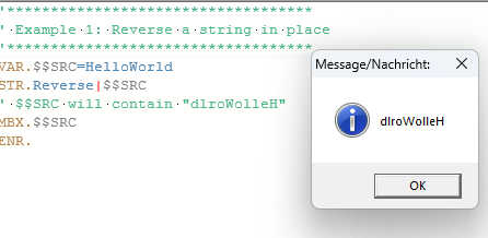 Reverse string Reverse string